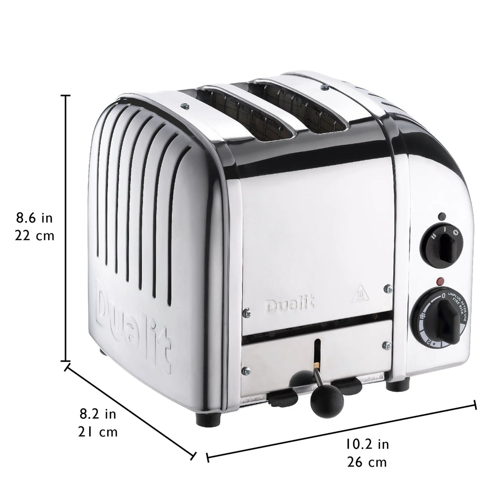 Dualit 2 Slice NewGen Toaster in Chrome (27150)