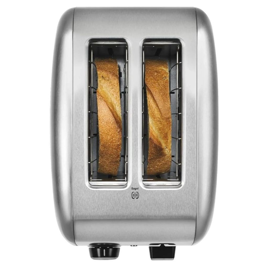 KitchenAid 2 Slice Toaster with Manual Lift Lever in Brushed Stainless Steel (KMT2115SX)