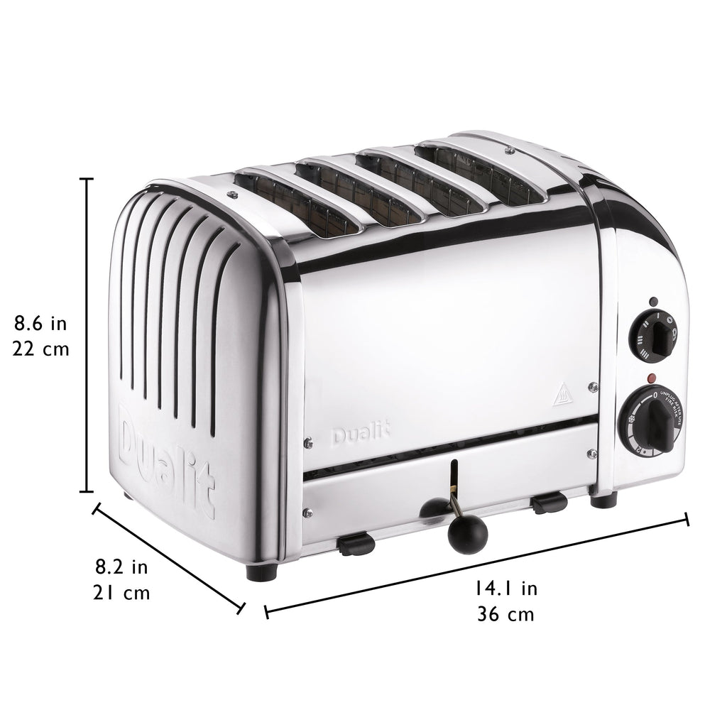 Dualit 4 Slice NewGen Toaster in Chrome (47150)