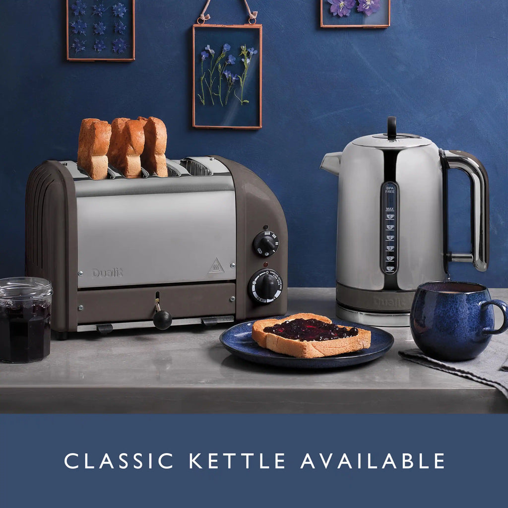 Dualit 4 Slice NewGen Toaster in Metallic Charcoal (47154)