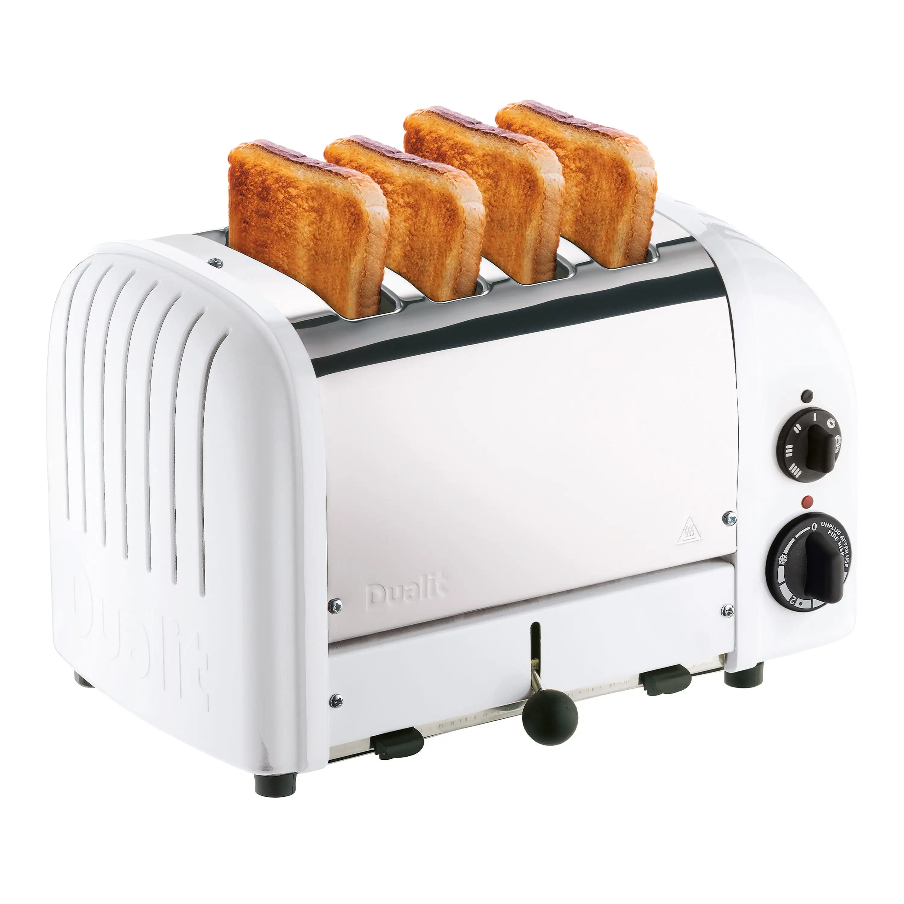 Dualit 4 Slice NewGen Toaster in White (47153)