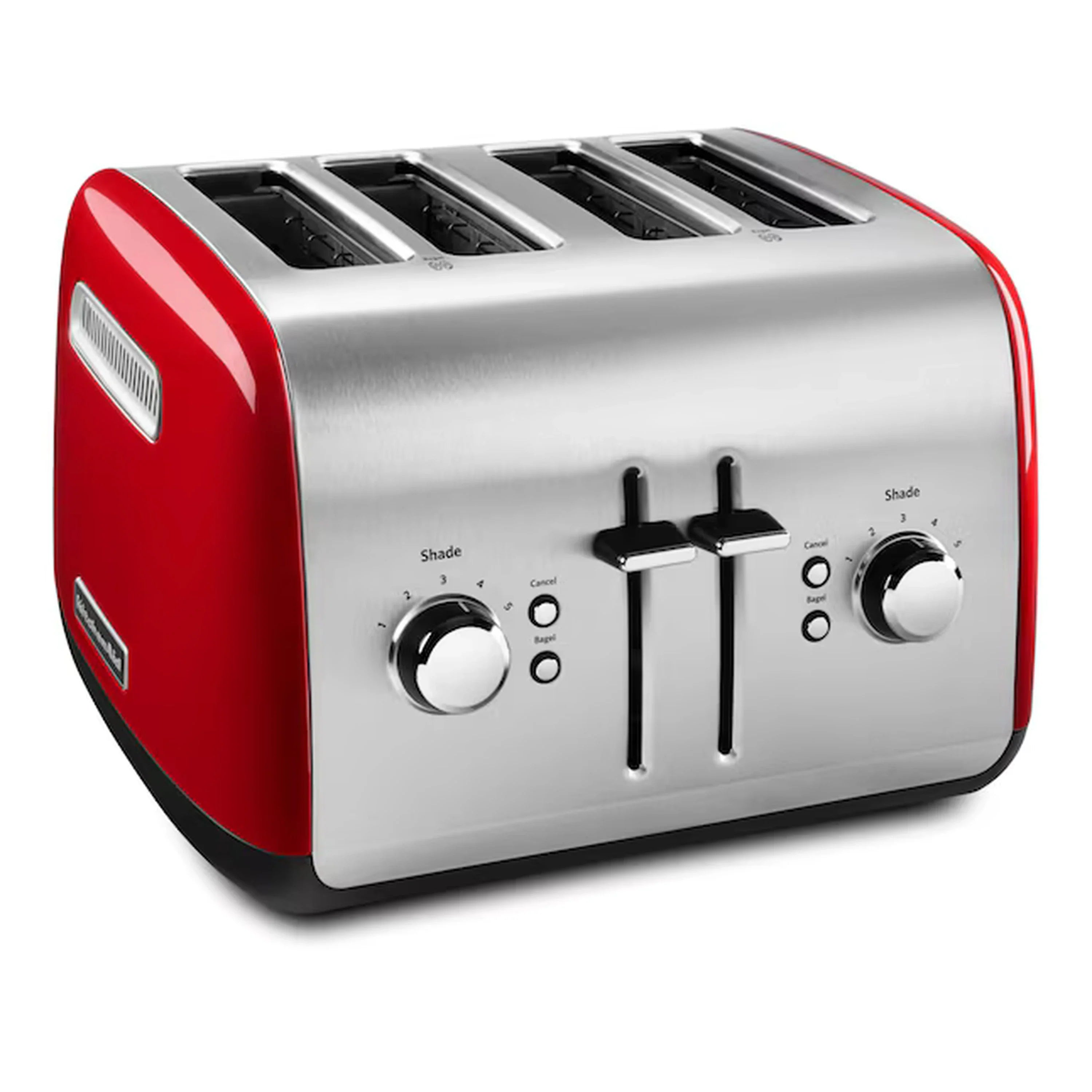 KitchenAid 4 Slice Toaster with Manual Lift Lever in Empire Red (KMT4115ER)