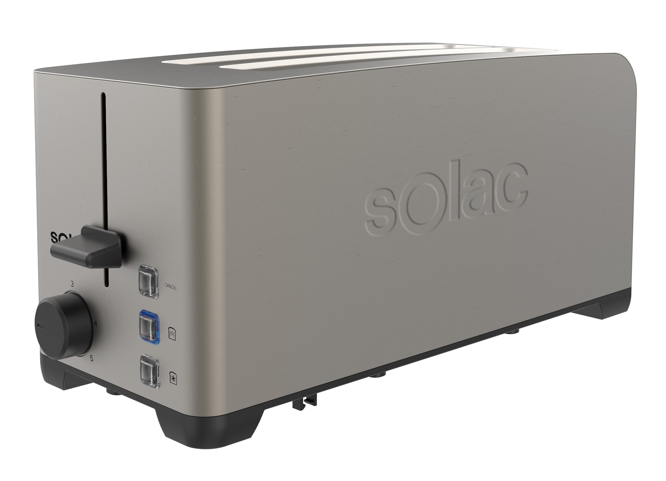 Solac Legend 4 Slice Stainless Steel Toaster (S6012D)