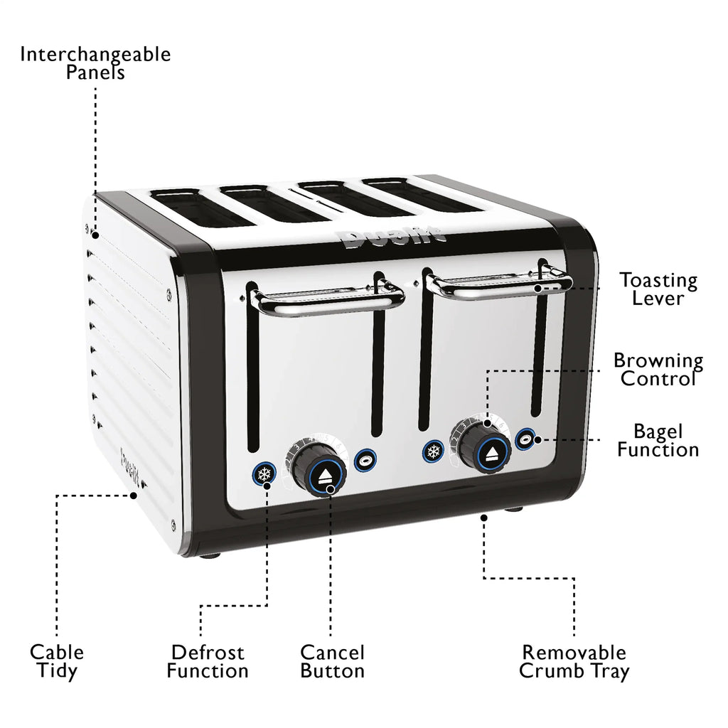 Dualit Design Series 4-Slice Toaster (46555)