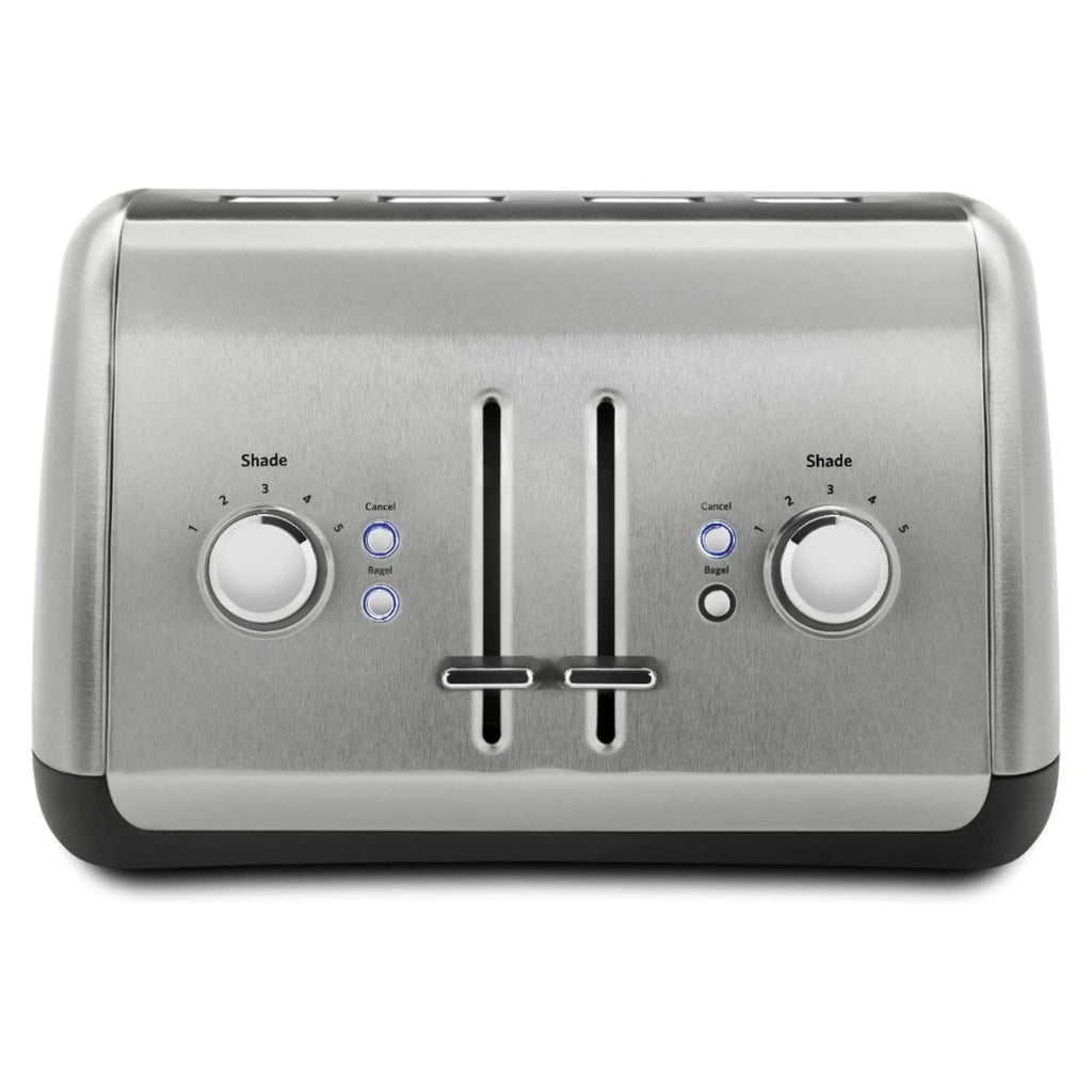 KitchenAid 4 Slice Toaster with Manual LIft Lever in Brushed Stainless Steel (KMT4115SX)