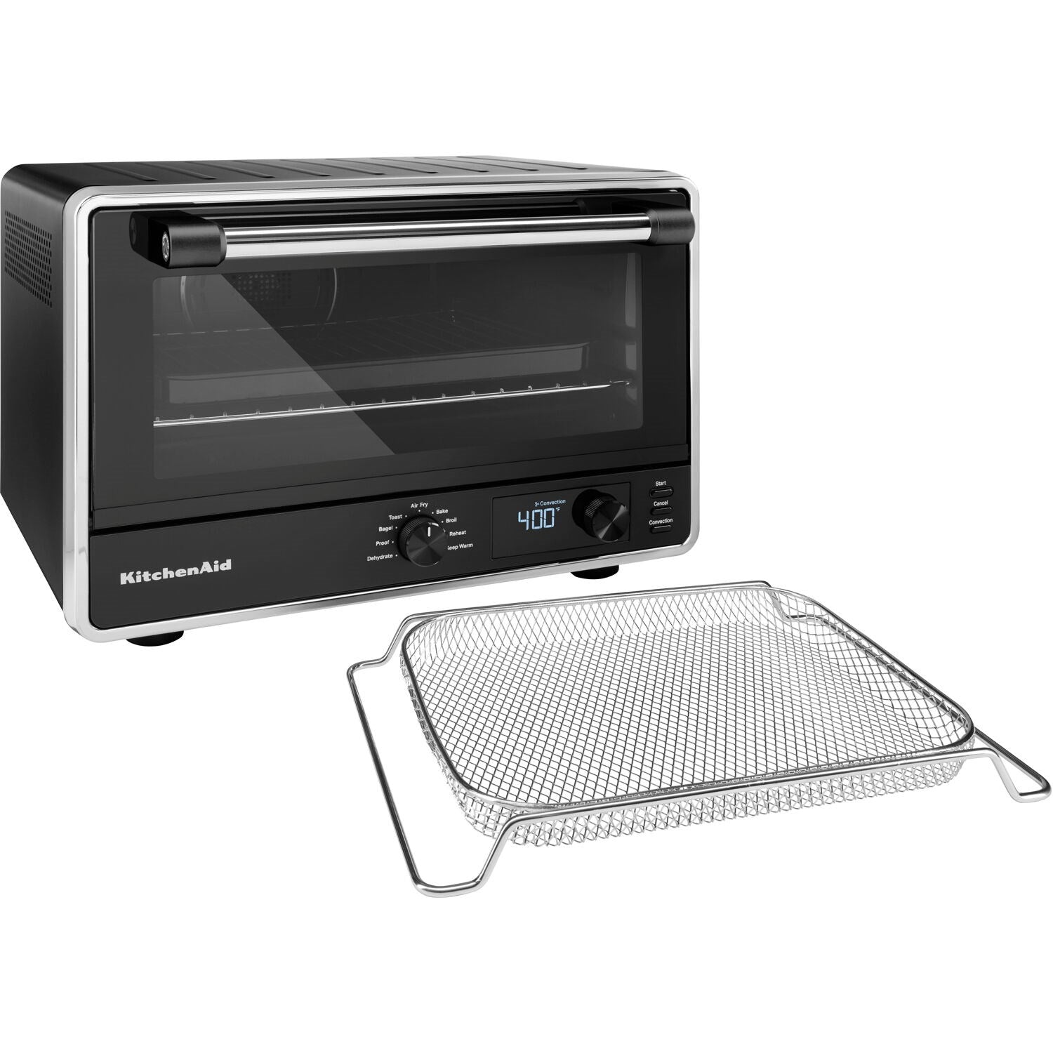 KitchenAid Digital Countertop Oven with Air Fry in Black Matte (KCO124BM)