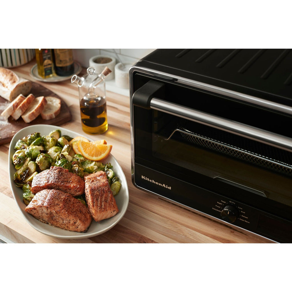 KitchenAid Digital Countertop Oven with Air Fry in Black Matte (KCO124BM)
