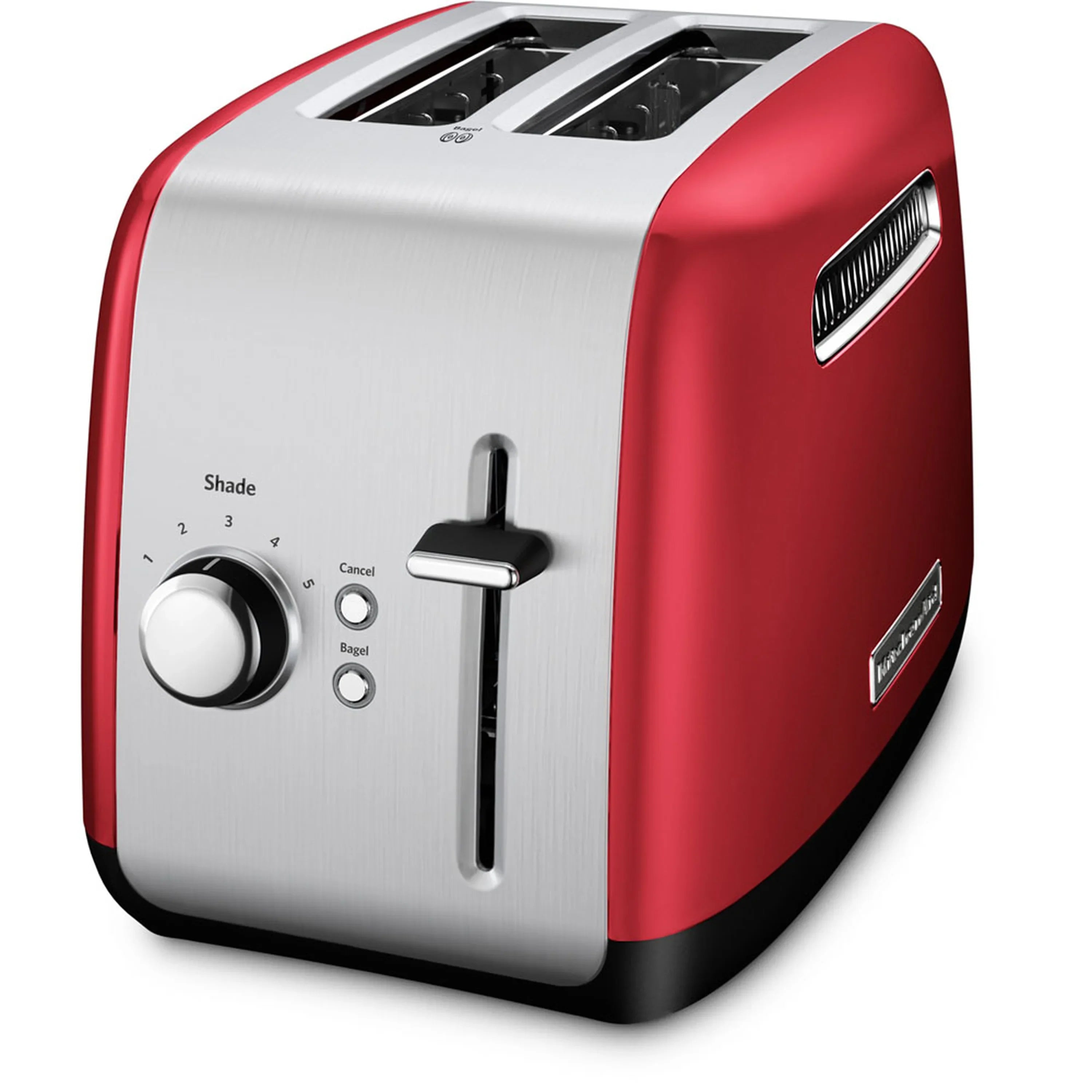 KitchenAid 2 Slice Toaster Toast with Manual Lift Lever in Empire Red (KMT2115ER)