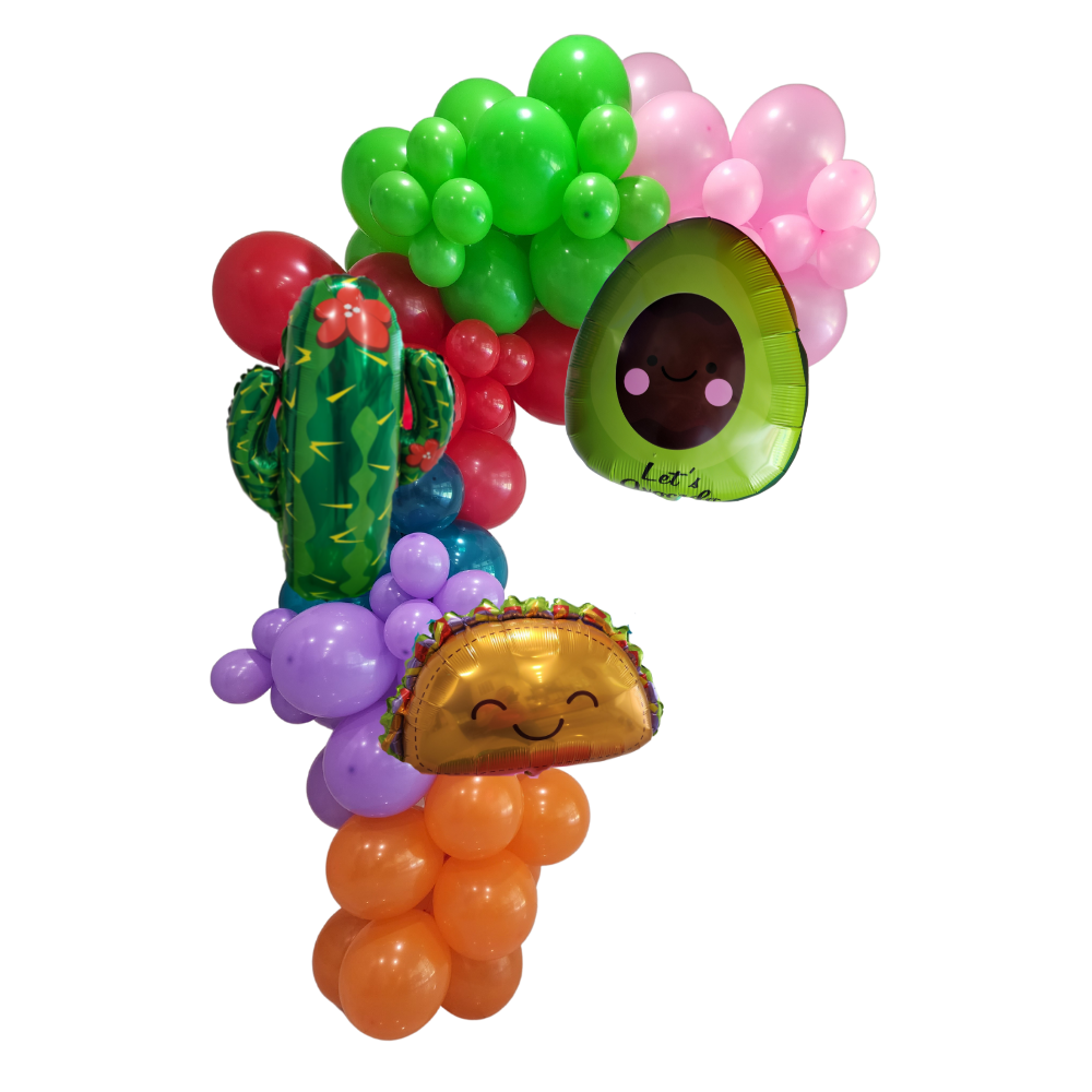 Cactus Foil Mylar Balloon