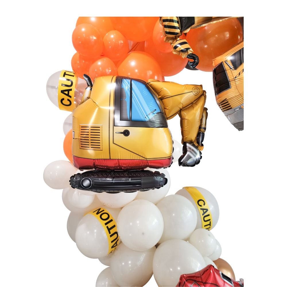 Excavator Mylar Balloon