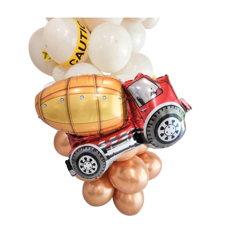 Mixer Truck Mylar Balloon