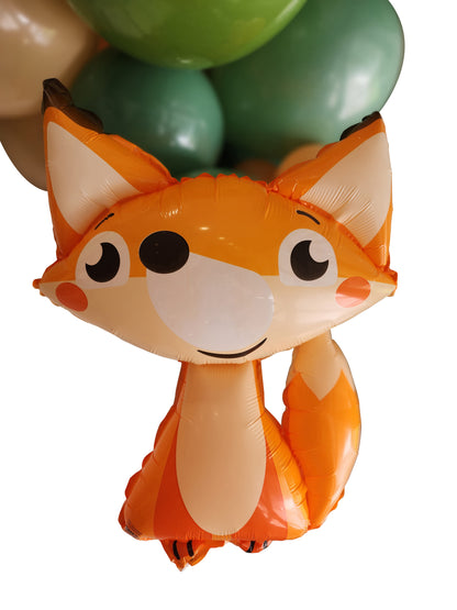 Fox Mylar Balloon