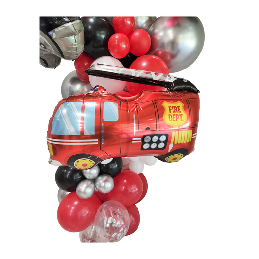 Firetruck Foil Balloon